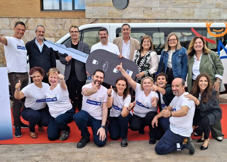 Nueva donación de Carrefour para ayudar a niños con discapacidad. Fuente: Carrefour.