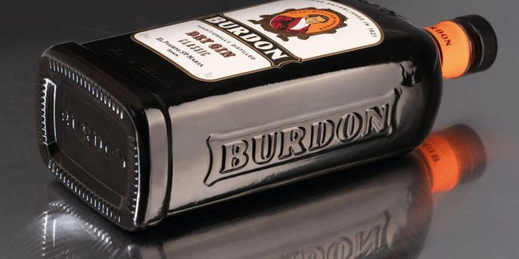 Grupo Luis Caballero recupera la icónica Burdon Classic Dry Gin. Fuente: Grupo Luis Caballero.