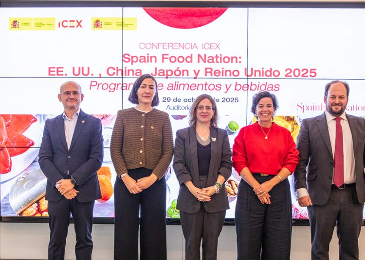Jornada “Spain Food Nation: retos y oportunidades para la industria agroalimentaria española en China, EEUU, Japón y Reino Unido”. Fuente: ICEX.