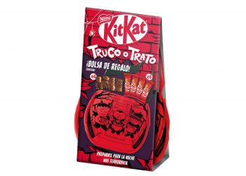 Nestlé lanza su nuevo KitKat Truco o Trato para celebrar Halloween. Fuente: Nestlé.