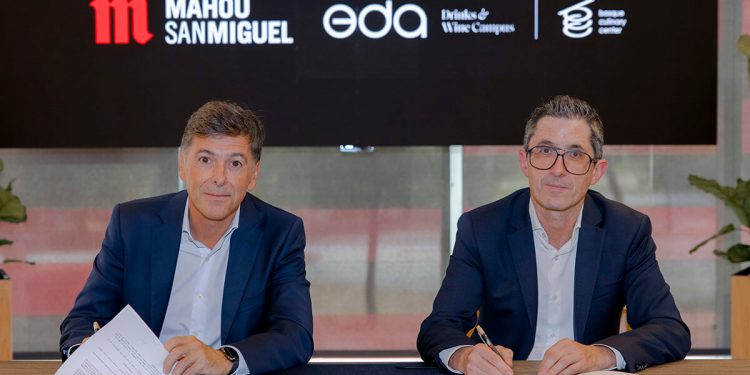 Mahou San Miguel y EDA Drinks & Wine Campus, del Basque Culinary Center, se alían para impulsar la innovación en el sector de las bebidas. Fuente: Mahou San Miguel.