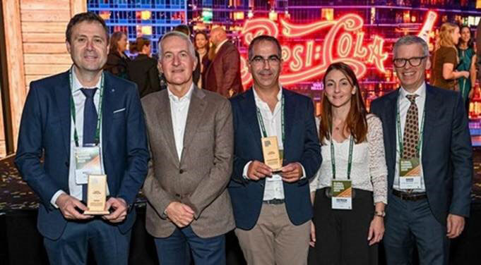 Españoles premiados en la I Edición de los Global Farmer Awards. Fuente: PepsiCo.