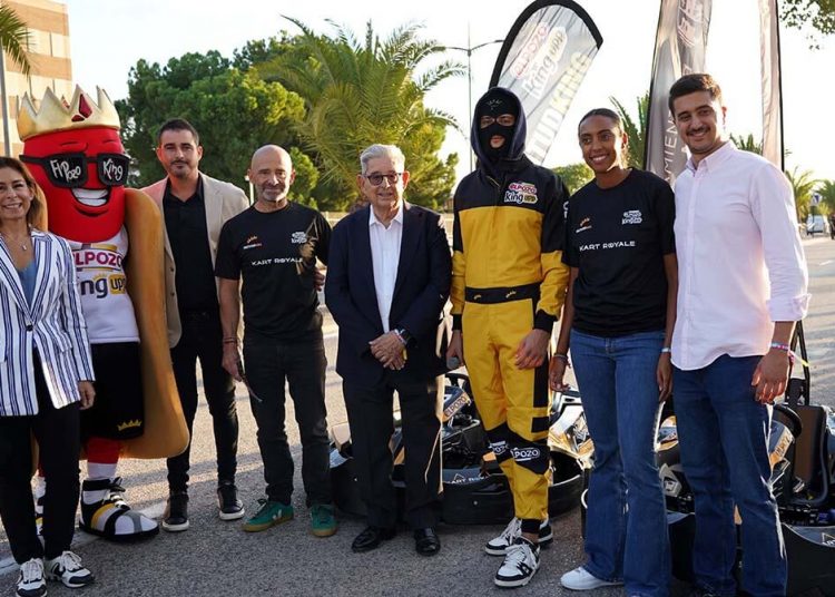 Presentacion escuderia de ELPOZO KING UPP para la Kart Royale. Fuente: ELPOZO KING UPP.