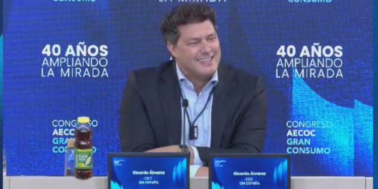 Ricardo Álvarez, CEO de Dia España. Fuente: Congreso Aecoc de Gran Consumo.