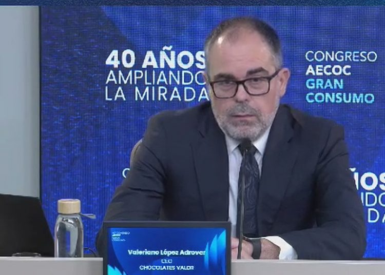 Valeriano López Adrover, CEO de Chocolates Valor. Fuente: Financial Food