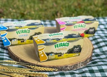 Feiraco amplía su portfolio con el lanzamiento de nuevos yogures. Fuente: Feiraco.