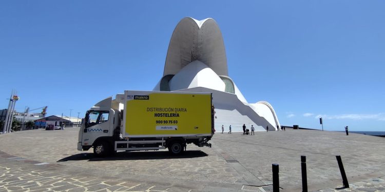 Makro avanza en la reducción de emisiones de su logística de última milla en Canarias. Fuente: Makro.