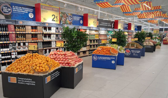 Carrefour fortalece su apuesta por los cítricos de origen nacional. Fuente: Carrefour.