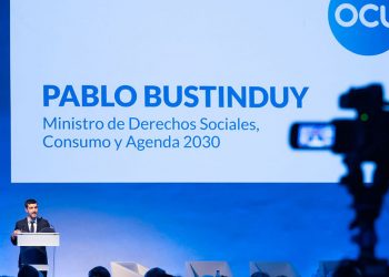El ministro de Derechos Sociales, Consumo y Agenda 2030, Pablo Bustinduy. Fuente: OCU