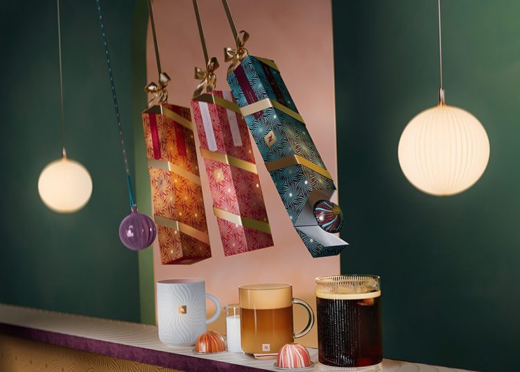 Nespresso lanza su nueva edición limitada Festive Collection. Fuente: Nespresso.