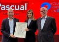Pascual, avalado por su modelo de gestión excelente, sostenible e innovador. Fuente: Pascual.