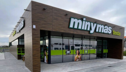 Nuevo supermercado minymas en As Gándaras. Fuente: Supermercados masymas.