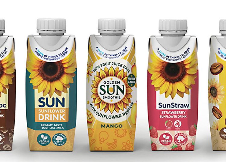 Tetra Pak crea la proteína de girasol para ayudar a empresas de alimentos y bebidas a satisfacer las demandas del consumidor. Fuente: Tetra Pak.