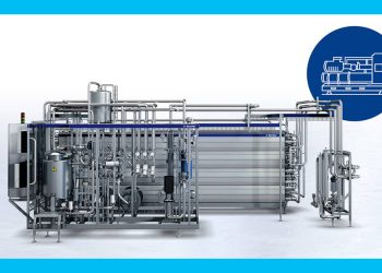 Tetra Pak desarrolla un nuevo sistema de bomba de calor integrado para electrificar la pasteurización. Fuente: Tetra Pak.