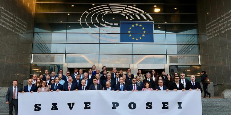 Asistentes jornada RUP Parlamento Europeo. Fuente: Asprocan.