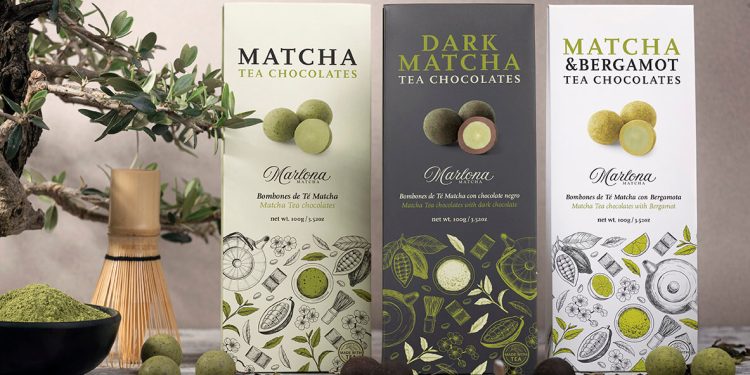 Gama Tea Chocolates de Marlona. Fuente: Marlona