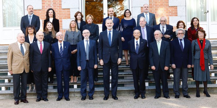 El Rey Felipe VI recibe a la OCU con motivo de su 50 aniversario. Fuente: Casa Real.