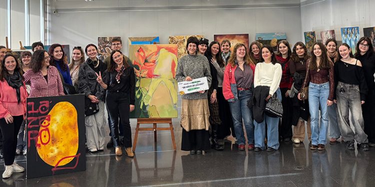 Patatas Lázaro impulsa el talento joven de Bellas Artes de la UPV con un reto creativo por su 80 aniversario. Fuente: Patatas Lázaro
