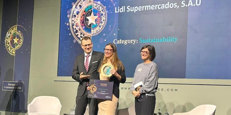 Lidl España, galardonada en los Commerce Awards. Fuente: Lidl.
