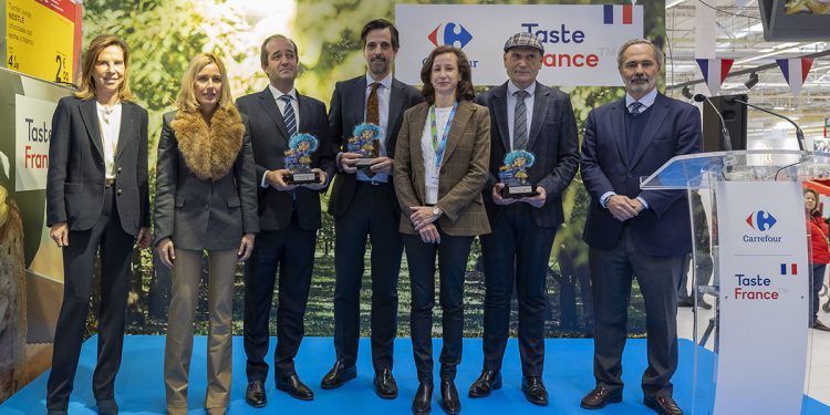 Carrefour incorpora a sus lineales una muestra de 170 productos franceses. Fuente: Carrefour.