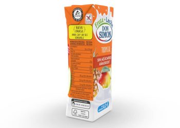 Tetra Pak y García Carrión crean la primera barrera a base de papel para envases de zumo. Fuente: Tetra Pak.