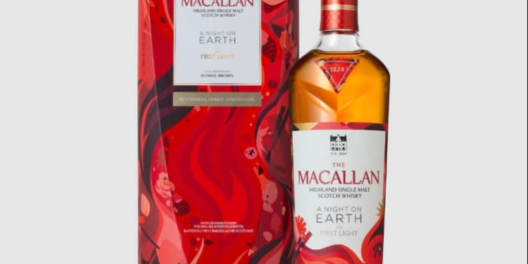 The Macallan recibe el 2026 con una nueva edición de A Night on Earth: The First Light. Fuente: The Macallan.