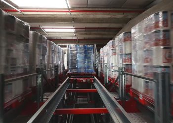 Unide optimiza la preparación de pedidos en su plataforma de Valdemoro de la mano de Smartlog. Fuente: Unide.