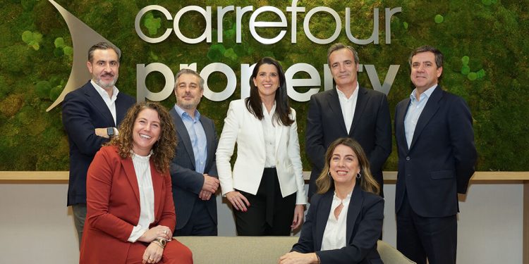 Nuevo Comité de Dirección de Carrefour Property. Fuente: Carrefour Property.