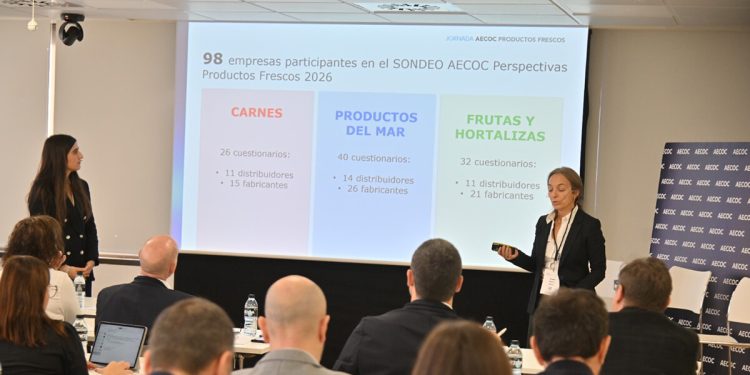 La mayoría de empresas de productos del mar prevé aumentar sus ventas este año tras cerrar un 2025 positivo. Fuente: AECOC.