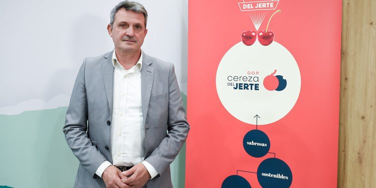 José Antonio Tierno, presidente de la DOP Cereza del Jerte. Fuente:DOP Cereza del Jerte.