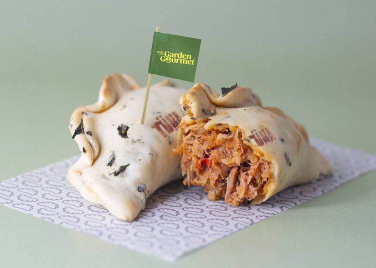 Las Muns y Garden Gourmet se unen para lanzar una nueva empanada. Fuente: Nestlé.