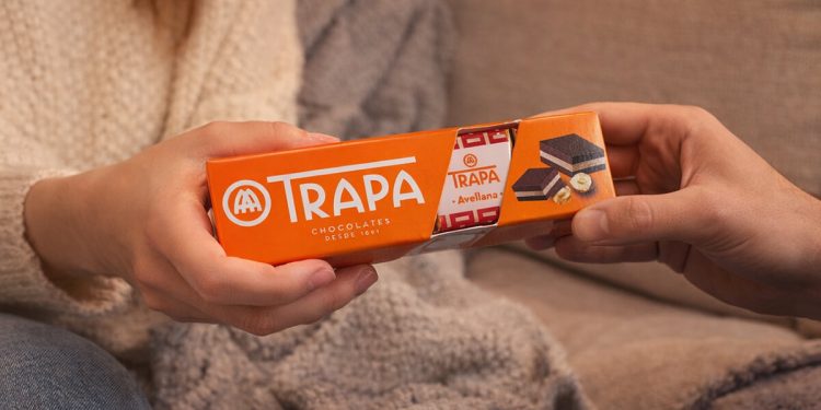 Chocolates Trapa estrena un nuevo formato de Cortados Avellana. Fuente: Chocolates Trapa.