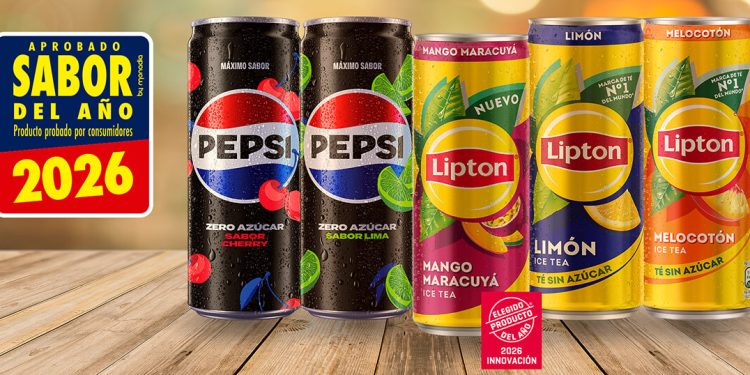 PepsiCo suma seis galardones de referencia por los sabores de Pepsi y Lipton Ice Tea. Fuente: PepsiCo