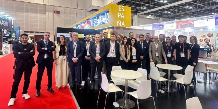 Empresas del sector vacuno promocionan sus productos en Gulfood. Fuente: Provacuno.