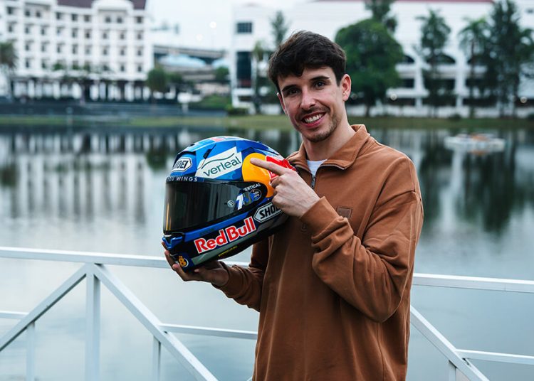 Álex Márquez, nuevo embajador de la marca de verdura congelada Verleal. Fuente: Congelados Navarra.