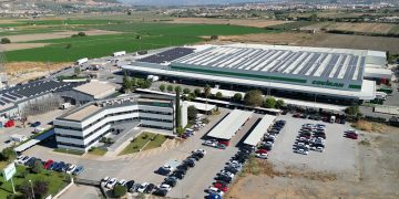 Covirán avanza en la implantación de energía renovable en sus plataformas logísticas. Fuente: Covirán.