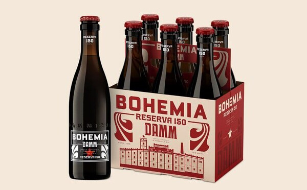 Damm celebra sus 150 años de historia cervecera con Bohemia Reserva 150. Fuente: Damm.