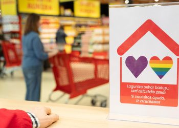 Eroski convierte sus tiendas en Puntos Refugio. Fuente: Eroski.