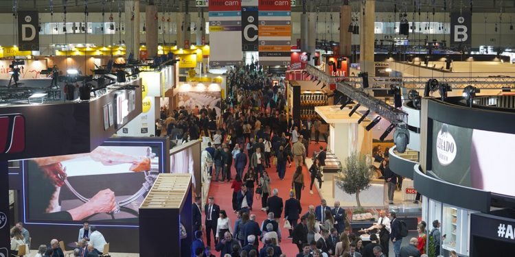 Intercarn aumenta su en espacio expositivo y se consolida como plataforma global del sector cárnico. Fuente: Alimentaria.