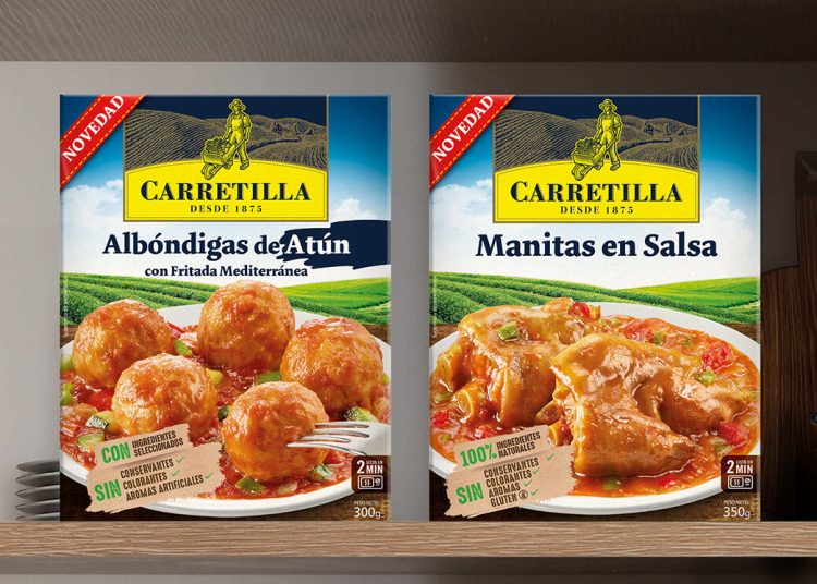 Carretilla refuerza su división de platos listos con nuevos lanzamientos. Fuente: Carretilla.