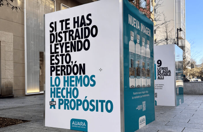 AUARA ya está presente en 35.000 puntos de venta. Fuente: AUARA.