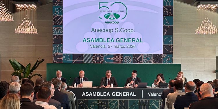 Asamblea General de Anecoop. Fuente: Cooperativas Agro-alimentarias de España.