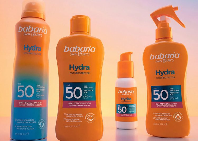 Babaria presenta Exo-System, su nueva innovación tecnológica para productos faciales y solares. Fuente: Babaria.