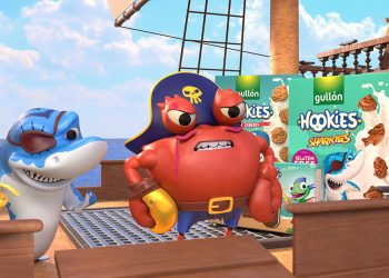 Galletas Gullón presenta la nueva campaña de su gama Gullón Hookies. Fuente: Galletas Gullón.
