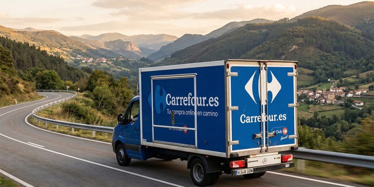 El supermercado online de Carrefour alcanza un 90% de cobertura en España. Fuente: Carrefour.