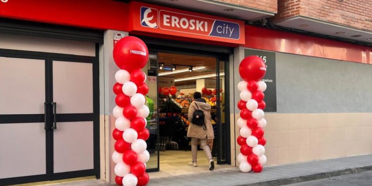 Eroski suma un nuevo supermercado franquiciado en Madrid. Fuente: Eroski.