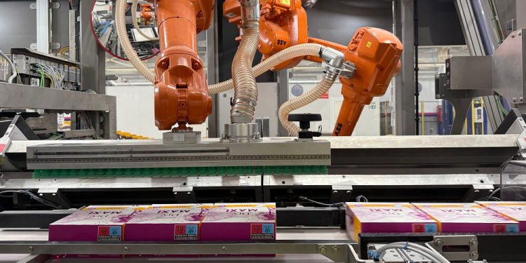 Essity invierte 20 millones en una nueva línea de productos de higiene femenina en su planta de Tarragona. Fuente: Essity.