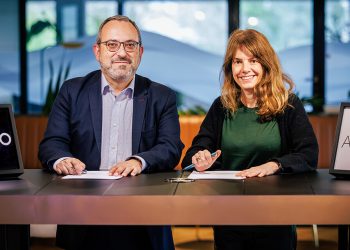 Firma Convenio entre A LA PAR y Diageo Iberia. Fuente: Diageo Iberia.