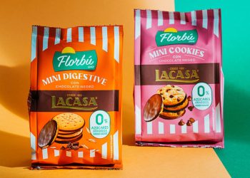 Chocolates Lacasa y Florbú crean una nueva gama de galletas con chocolate. Fuente: Grupo Lacasa.