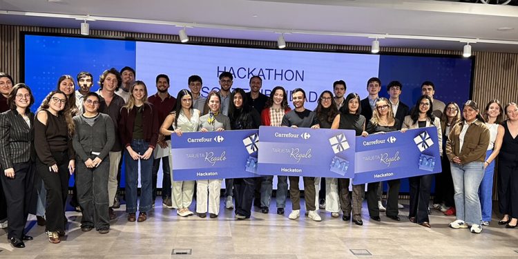 Carrefour impulsa la sostenibilidad en la distribución entre los estudiantes. Fuente: Carrefour.